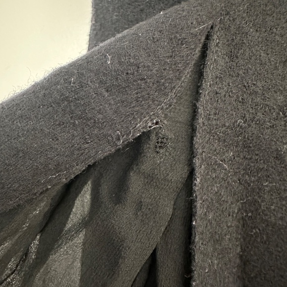 Dianne Von Furstenberg Pleated Black Skirt, Size 2 - Picture 5 of 7